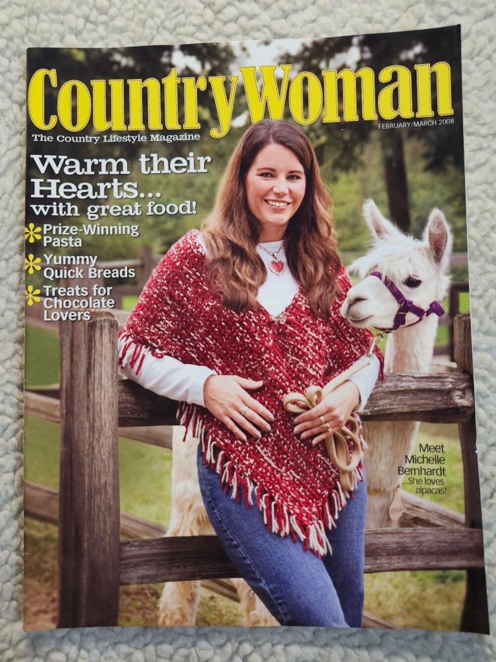 CountryWoman Magazine Feb Mar 2008 The Country Lifestyle Magazine Vintage Copy
